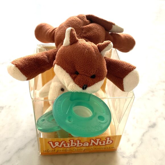 WubbaNub Pacifier (Fox and Lamb) both for the price of 1 - Picture 1 of 3